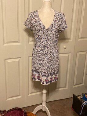 City Triangles ~ Floral Mini Dress ~ Size XL